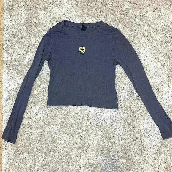 Wild Fable Girl’s Longsleeve blouse top Size M - Picture 1 of 8